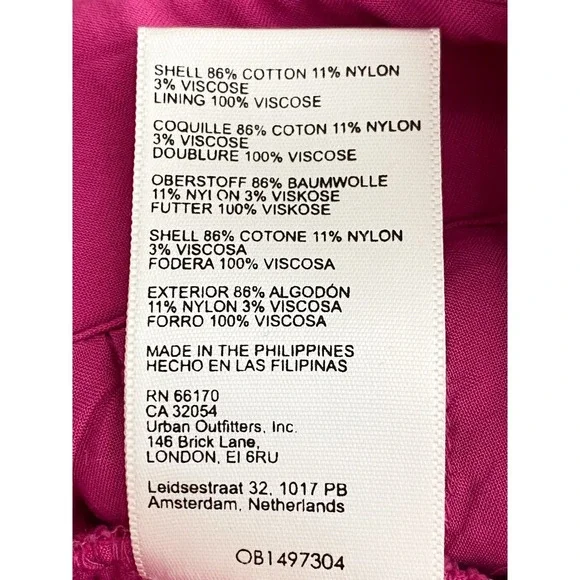 Anthropologie Maeve Crochet Eyelet Shorts 6 Pink Preppy Scallop Hem Coquette - Picture 10 of 11